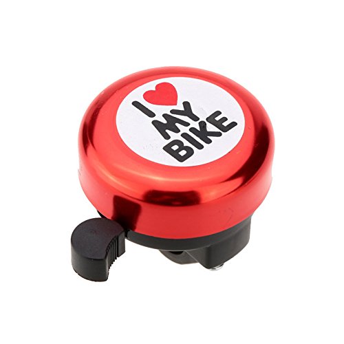 Futaba I Love My Bike Bicycle Bell - Red (B01N0DQRWQ) Amazon Price History, Amazon Price Tracker