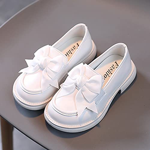 Toddler Little Kid Girls British Style School Bowknot Shoes Princess Performance Shoes Shoes with Lights Girls2