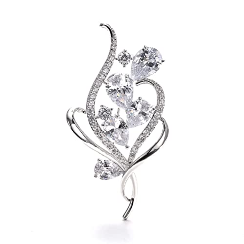 Broche haut de gamme style petit parfum pour femme | Accessoire chic