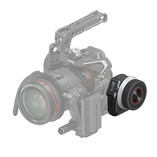 SMALLRIG MagicFIZ Contrôleur de Volant sans Fil avec Ecran OLED de 0,96", Télécommande de Mise au Point de 100m / 328pieds pour Objectifs DSLR et Cine - 3262 Cover