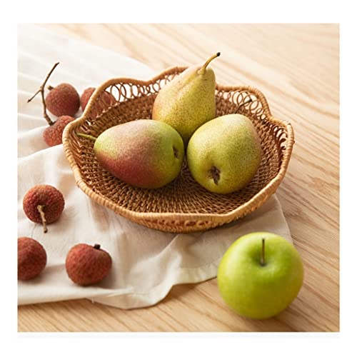 Cesta para frutas tejida a mano: la bandeja redonda ideal para decorar tu mesa de postres 6