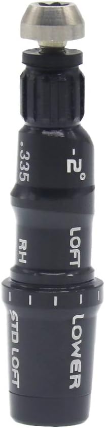 HISTAR Golf Shaft Sleeve Adapter Replacement 0.335 RH / 0.350 RH for Taylormade M1 Driver