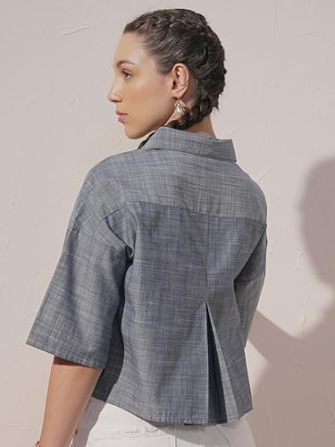 Image of Vishudh Women's Classic Shirt | Timeless Design for Casual & Formal Occasions