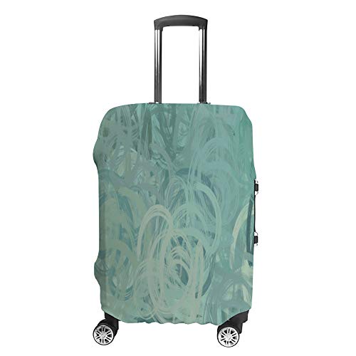 Housse de protection pour bagages à motif croquis artistique pour vos vacances