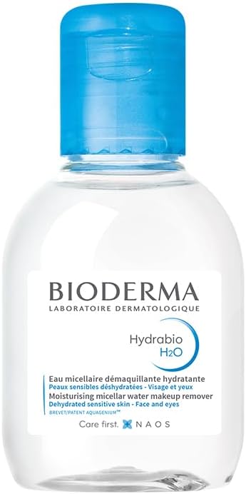 Bioderma Yudravio H2O Cleansing Water for Dry Skin, 3.4 fl oz (100 ml), Cleansing Water, Sensitive Skin, No Coloring, No Ethyl Alcohol, Oil, Parabens, Weak Acid)