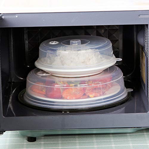 2 peças de capas de prato para servir frescas da Cabilock, capa transparente para refrigerador de mi