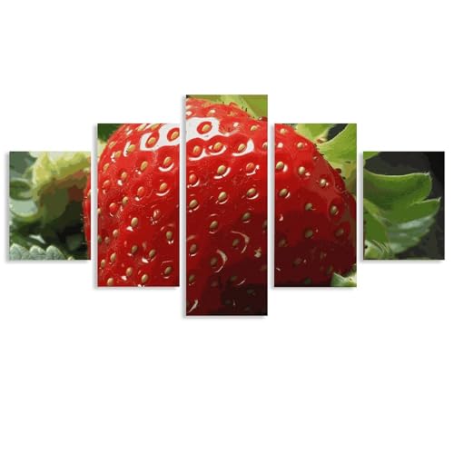 Art mural moderne de fruits pour une décoration murale d'intérieur conviviale