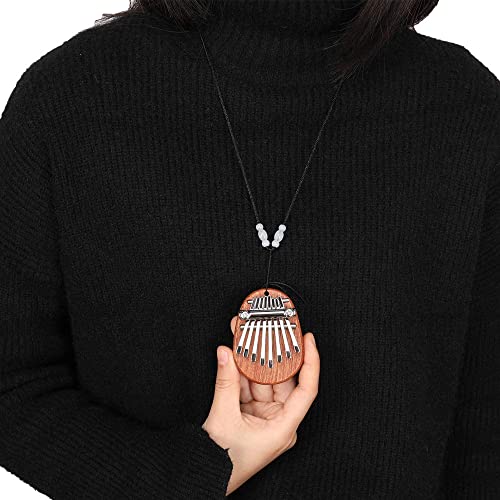 Komunj – Kalimba – Piano à pouces – De petite taille et de qualité supérieure – 8 Touches – Instrument de musique pour… - Les Beatles, Paul McCartney, John Lennon, RIngo Starr, George Harrison Komunj - Kalimba - Piano à pouces - De petite taille et de qualité supérieure - 8 Touches - Instrument de musique pour… – Image 8