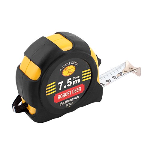 Cinta Métrica Retráctil Plástico 7.5M 25Ft miniatura 3