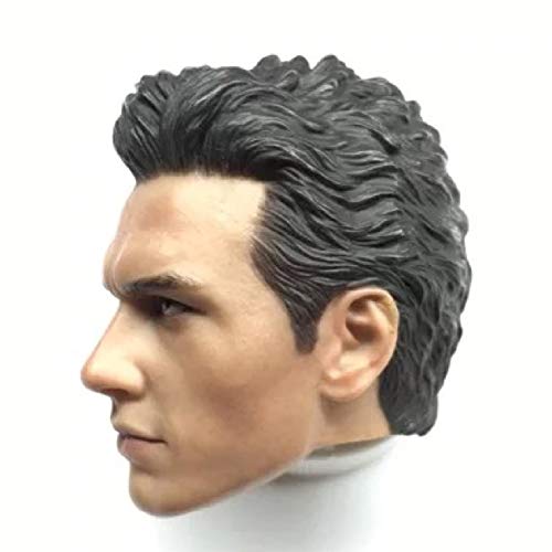 Hiplay 1/6 Scale Male Figure Head Sculpt, Handsome Men Tough Guy , Doll Head For 12" Action Figure Phicen, Tbleague (Dh01 Head Sculpt) #TOP2