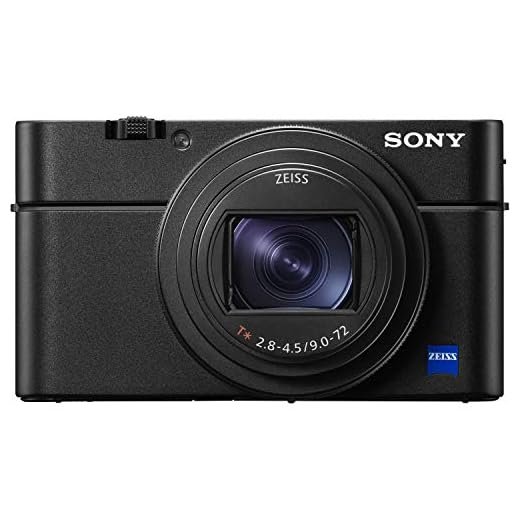 Sony RX100 VI 20.1 MP Premium Compact Digital Camera w/ 1-inch sensor, 24-200mm ZEISS zoom lens and pop-up OLED EVF