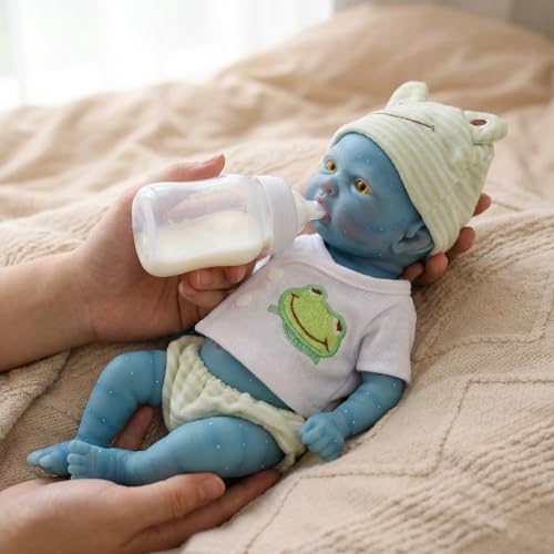 Muñeca Reborn de Silicona Maciza 30 cm Realista miniatura 1