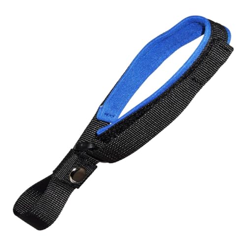 GOODYSHOP 【 4カラー 】 犬用 伸縮リード ストラップ 一時係留 散歩 落下防止 事故防止 GD-LEADST-BL