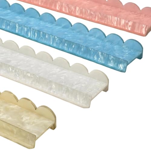 Support en acrylique antidérapant avec poussoirs pour Mahjong - 7
