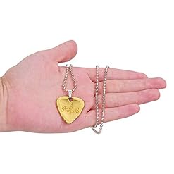ABchat Metal Guitar Pick Necklace Zinc Alloy 1.2mm Thickness with Ball Chain (Color : Gold) - Les Beatles, Paul McCartney, John Lennon, RIngo Starr, George Harrison ABchat Metal Guitar Pick Necklace Zinc Alloy 1.2mm Thickness with Ball Chain (Color : Gold) – Image 7