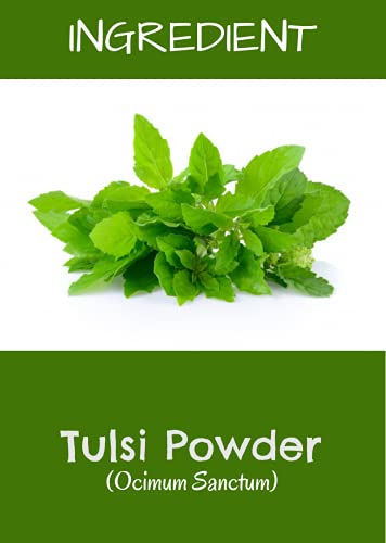 Image of MR Ayurveda Hibiscus Powder and Tulsi Powder for Hair Pack & Skin Care - Combo Pack (100 Grams Each)