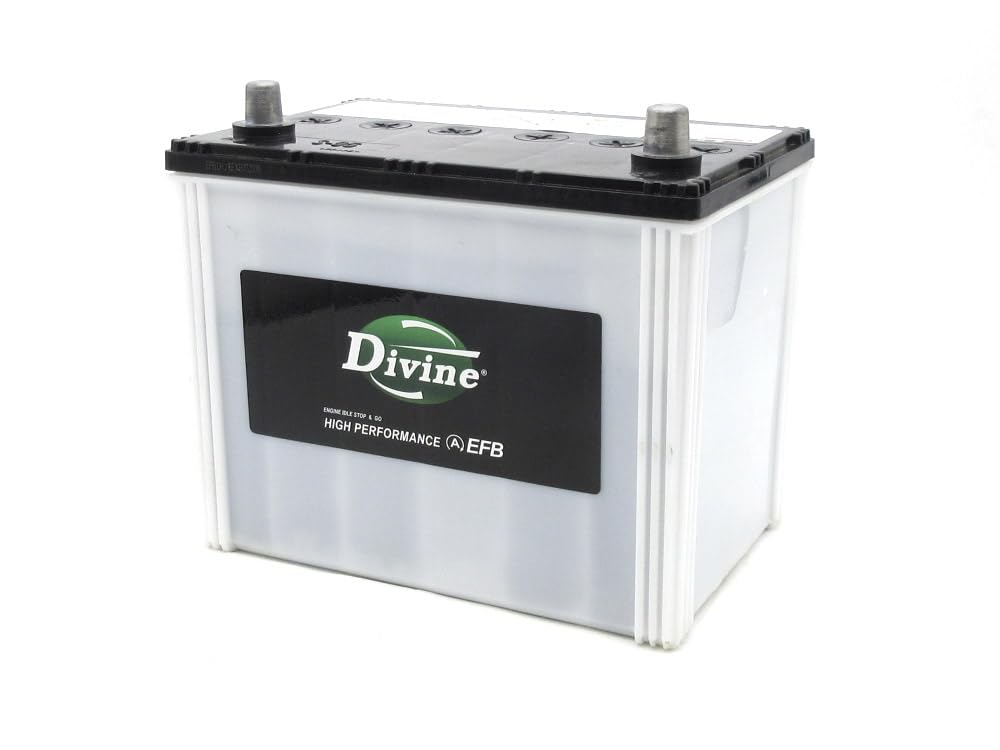 Amazon.co.jp: DIVINEカーバッテリー EFB 95D23L Q85L アイドリング