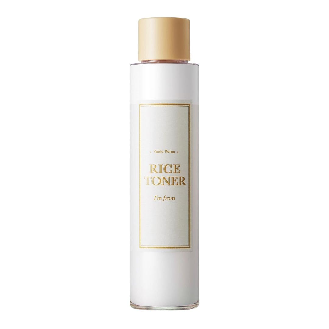 I'm From Rice Toner, Korea Glow Milky Rice Toner, niacinamide, Glass&Dewy, Hydration, Calming, All Skin Types, Korean Skin Care 5.07fl.oz