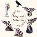 Comfy Hour Fairyland Collection 4” Dark Fairy Witch Fugurine, Halloween Theme Gift, Home Decoration and Collectibles