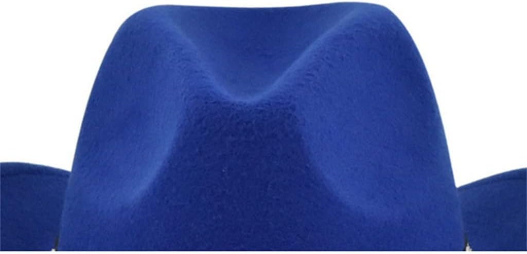 Felt Retro Cowboy Hat Jazz Ethnic Top