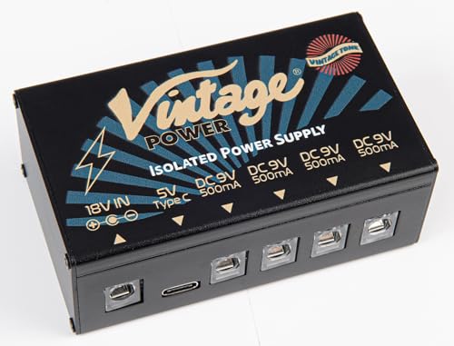 Alimentation multiple vintage vintage avec sorties multiples pour appareils anciens