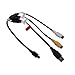 A/V Cable For The Mobius 1080p HD Sports Camera By Novotm.