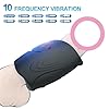 PQKuss Elektrischer Masturbator Penistrainer Vibrator Masturbieren Männer mit 10 Vibrationsmodi, 2in1 Neuer Automatische Sex Toys Eichel Stimulator Masturbatoren Mann Sex Spielzeug für Männer Paare #4