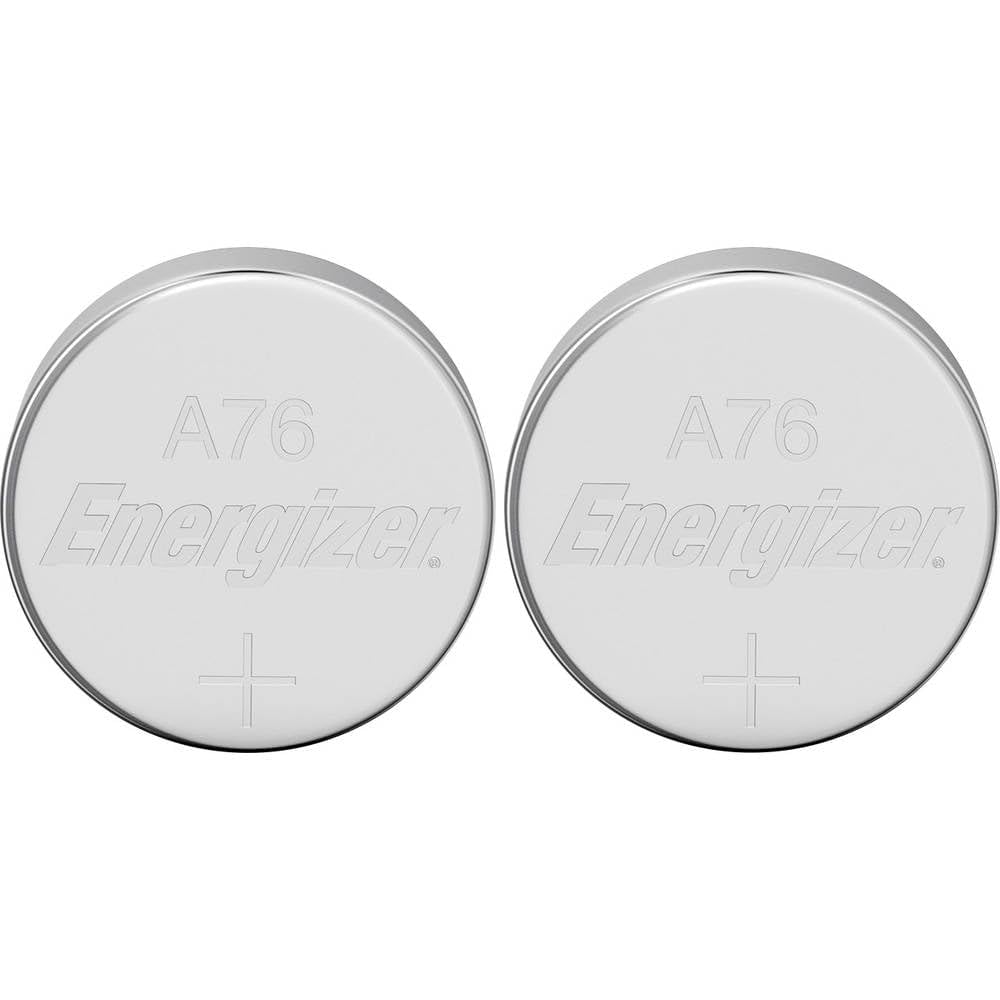 Energizer LR44/A76 Battery,Chrome Silber,Pack of 2 0.6 x 7.8 x 11.8 cm; 8 Grams