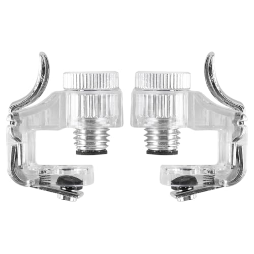 Nicear 1Pair Trigger Phone Mobile Game Controller with Adjustable Screw for PUBG Mobile Phone