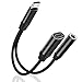 Produktbild Kopfhörer Adapter und Laden, USB C zu 3.5mm Klinke Aux Audio Adapter [2 in 1] Schnellladung Geflochtenes Kabel Konverter für Samsung S22/S20+/Note 20,Huawei Mate40/30/P40