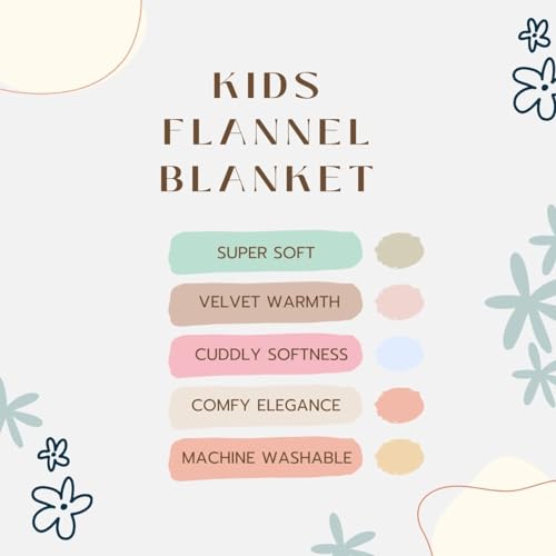 Image of Florida All Season AC Baby Blanket Swaddler Wrapper Flannel Soft and Comfortable for 0-5 Years Babies with Adorable Prints and Designs (Blue Rabbit)
