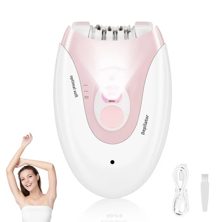 Épilateur pour femmes-02 étanche à double vitesse pour peau douce