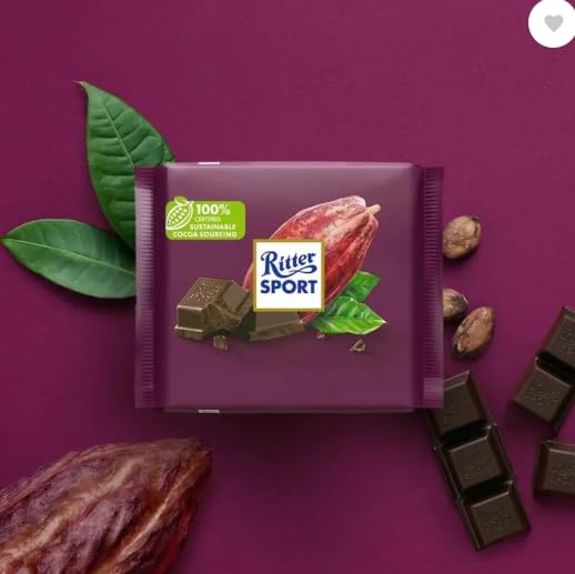 Image of Ritters Sport Semi Amargo 50%, 100g (Imported)