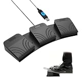 LYRIXEN USB Triple Foot Pedal Silent