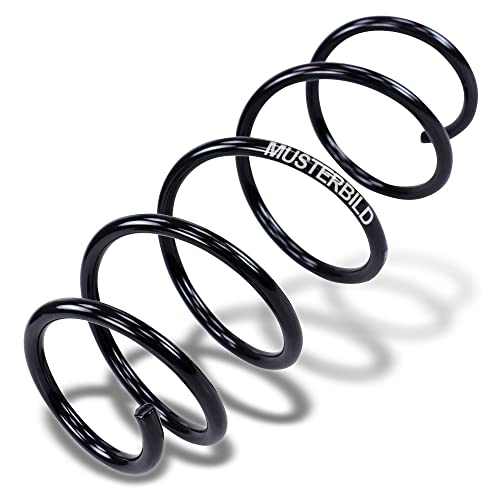 ATEC GERMANY 1x Muelle de suspensión delantera para coches sin aire acondicionado compatible con RENAULT KANGOO Express (FC0/1_), KANGOO (KC0/1_)