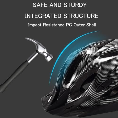 Adult Cycling Bike Helmet, Lightweight and Adjustable with
