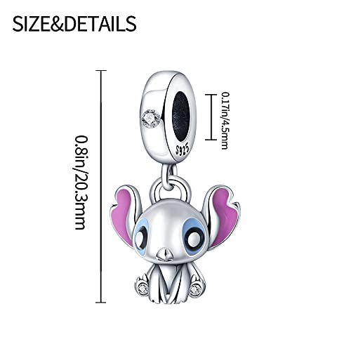 LIGHTDOG 925 Sterling Silver Charms for Pandora Charm Bracelets Necklaces for Woman Dangle Pendant Bead,Jewelry Beads Gifts for Women4