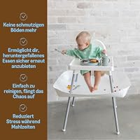 CATCHY - Hochstuhl Auffangschale - Zubehör für den IKEA Antilop Hochstuhl – Ansicht 3