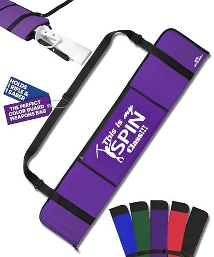 Color Guard Rifle & Saber Bag Equipment Storage Color Guard Bag holds Rifle Saber Gloves. Marching Band Winter Guard Color Guard Gifts Water Resistant Color Guard Weapons Bag Made in the USA