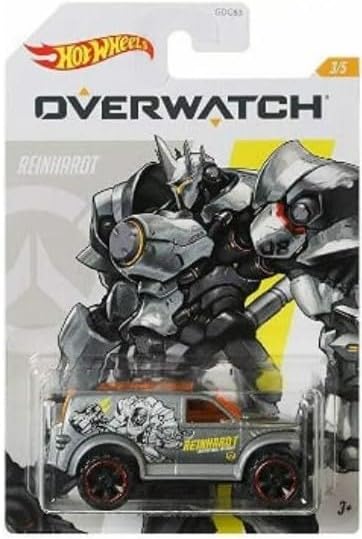 Hot Wheels Overwatch pack 5 autos 1:64 escala miniatura 4