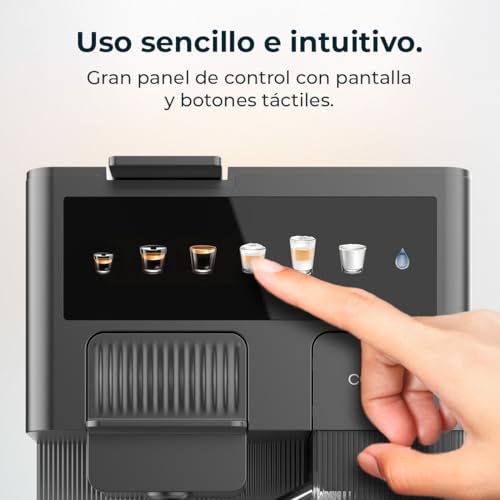 Cecotec Kompakte Espresso-Kaffeemaschine mit Milchbehälter FreeStyle Latte. 1350W, 20 Bar,...