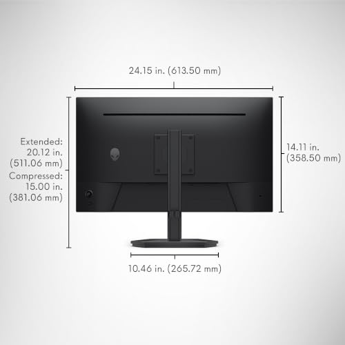 Image of Alienware 27 Gaming Monitor AW2726DL, WQHD IPS Panel, 280Hz, 1ms