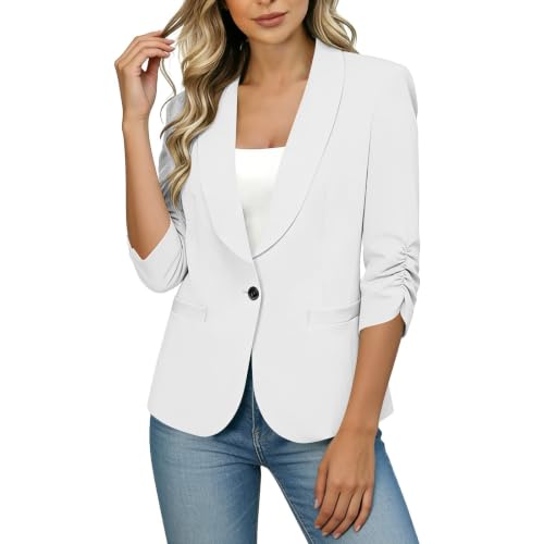 Gilet long élégant pour l'automne à manches longues - Gilet chic