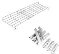 QuliMetal 66044 Grill Warming Rack, 66795 Flavorizer Bars and 66040 Heat Deflector for Weber Genesis II 300 /LX 300 Series Gas Grills