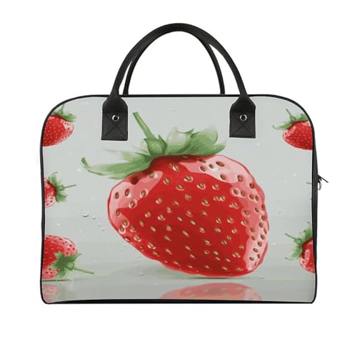 Maletín liviano para laptop unisex color fresas miniatura 1