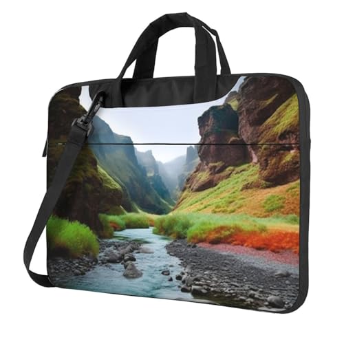 Bolso para laptop KHiry para unisex negro miniatura 1