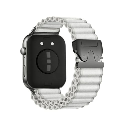 [PLYYQZM] �i�C�����X�g���b�v,�ɍ��� Hua wei Watch Fit 5 Pro Fit5 Fit4Pro Fit4 Fit3 �����R�l�N�^���X�g�o���h�����u���X���b�g�ɓK�p(White-black,For Fit 5)