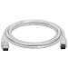 Cmple - 6FT Bilingual FireWire 800/Firewire 400 Cable - IEEE 1394 High Speed Firewire 9 PIN to 6 PIN Cable for MacBook