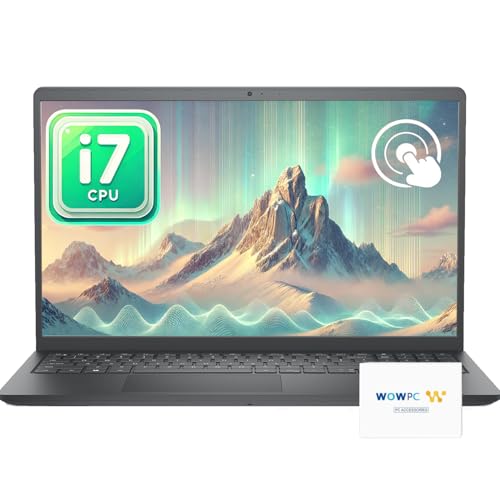 Image of Dell Inspiron 3530 Touch-Screen Laptop | 16GB RAM | 1TB SSD | Intel Core i7-1355U CPU | 15.6 inch FHD Display | Wi-Fi 6 | Intel Iris Xe Graphics | Long Battery Life | Windows 11 | w /WOWPC Recovery USB
