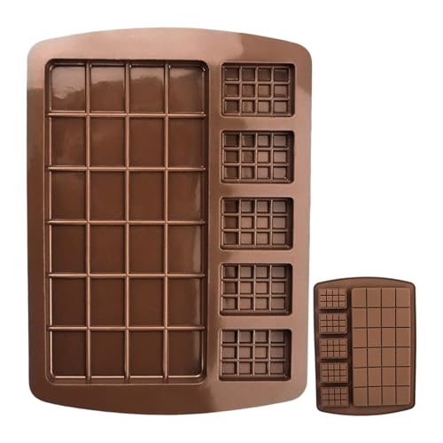 Moldes Para Hacer Chocolate,Moldes De Silicona Antiadherentes Grandes Para Velas | Accesorio Multifuncional Para Postres En Bodas Fiestas Hogar Navidad Celebración San Valentín
